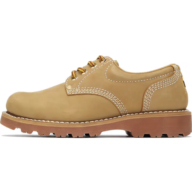 CAT Retro Leather Casual Shoes Yellow