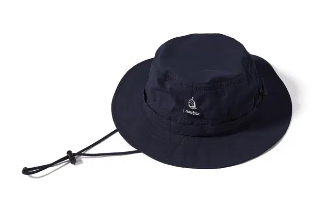 Nautica White Sail Bucket Hat