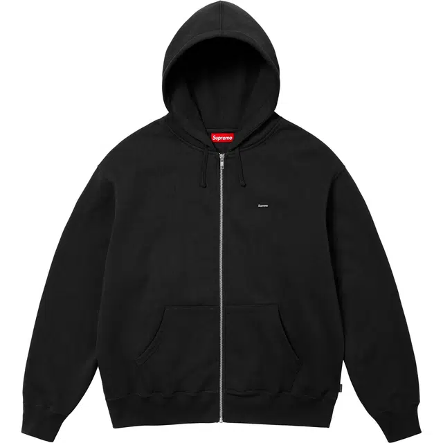 Supreme FW24 WEEK1 Small Box Zip Up Hooded Sweatshirt