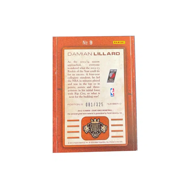 PANINI 2013-14 081325