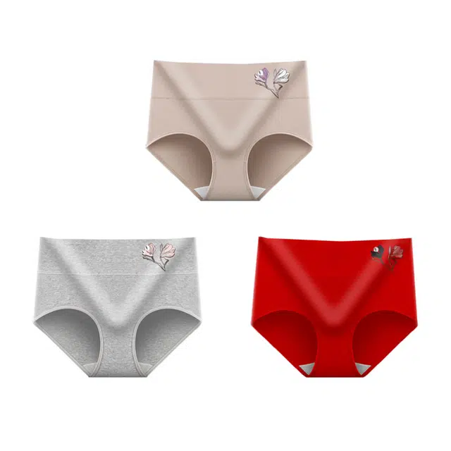 俞兆林 高腰抗菌裆收腹提臀透气内裤 女款 组合装