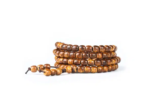 三檀小舍 国风新中式 简约轻奢高级感 国潮复古 木作手串 男女同款情侣款 花梨木