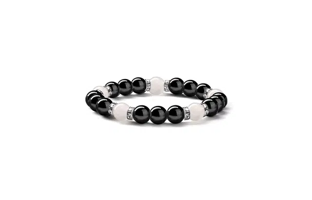 尚银福 陨石星球 新中式国潮大气经典优雅气质独特转运珠串珠手饰 玻璃 手串 女款