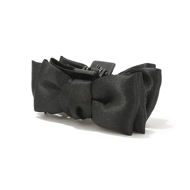 如花梦 少女心蝴蝶结抓夹在逃公主甜美小号前额刘海侧边夹 布艺 亚克力 发夹 女款