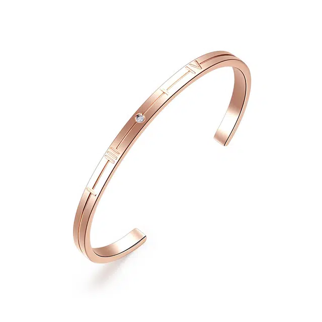 佐卡伊 一生一世时尚简约 经典轻奢高级感 精选送礼好物 合金 手镯 男女同款情侣款