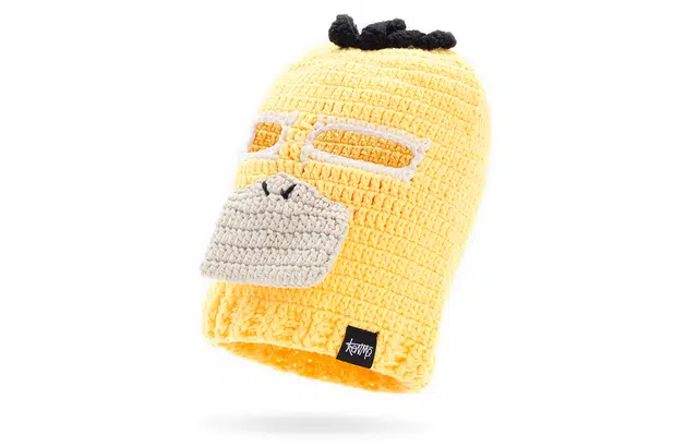 肯默大灰嘴鸭子帽子 搞怪沙雕毛线帽 保暖二次元搞笑针织帽 男款