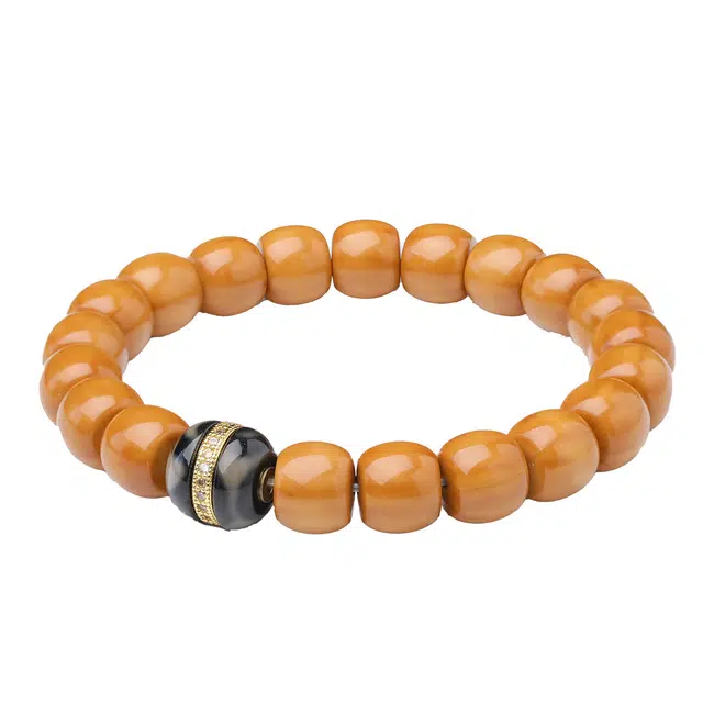 三檀小舍 国风国潮 招财转运珠汉堡珠 小众设计文玩盘玩 猴头核桃 手串 男女同款情侣款