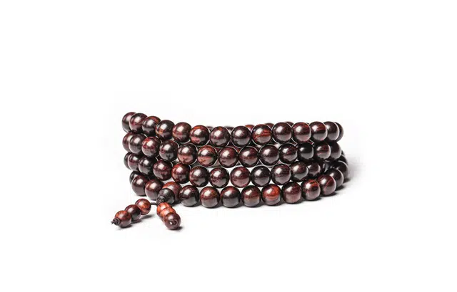 三檀小舍 高端盘玩高油密招财转运收藏 木作 手串 男女同款情侣款 花梨木