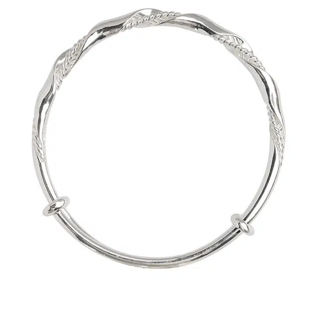 大唐国鼎 莫比乌斯环 甜美小清新国潮新中式 合金 手镯 男女同款情侣款