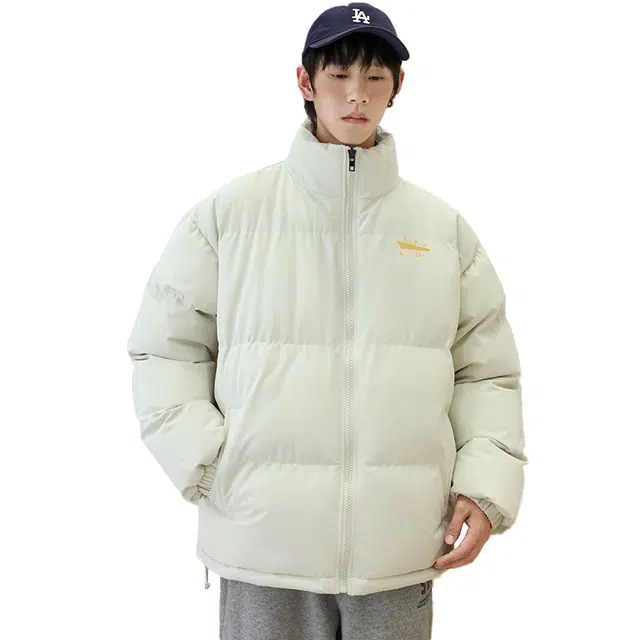 金盾 美式潮流经典基础加厚保暖棉服 男女同款