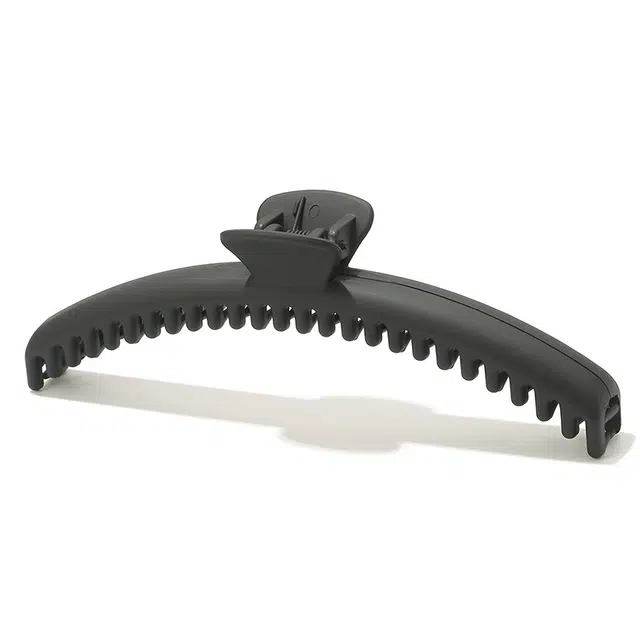 如花梦 韩版密齿大号侧边夹 日常通勤抓夹 气质后脑勺盘发鲨鱼夹 亚克力 发夹 女款