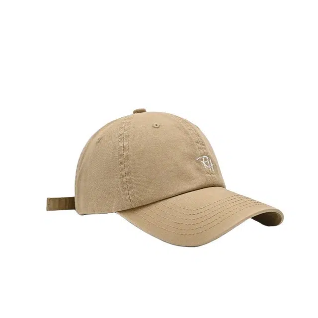 木林森 日系水洗软顶显脸小韩版 棉 鸭舌帽 男女同款情侣款