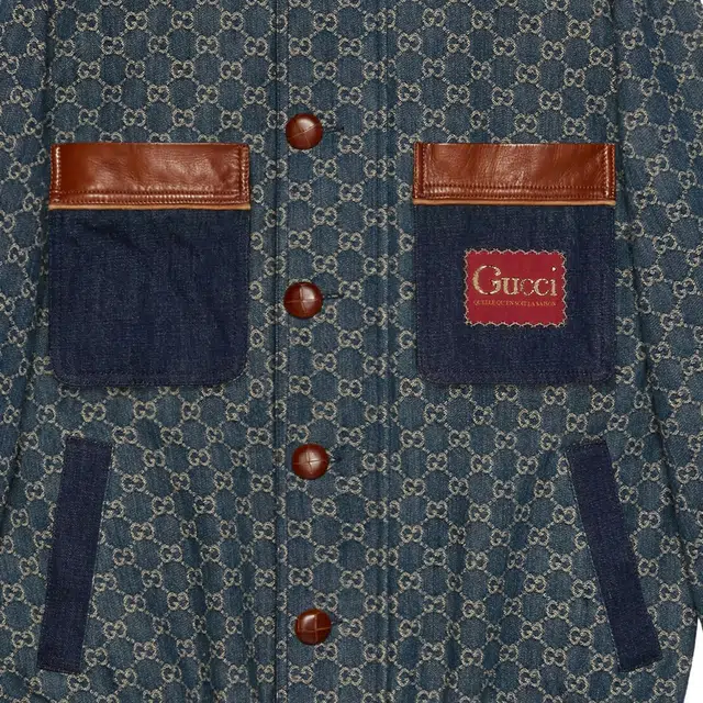 GUCCI Denim Logo