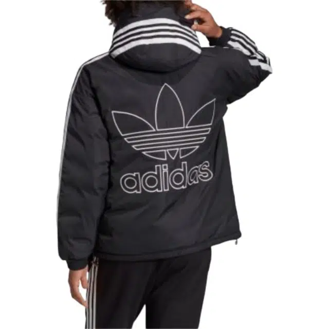 adidas originals Short Down Jacket Black Logo