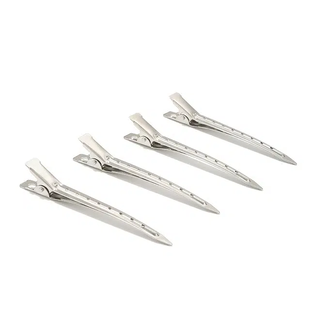 如花梦 发根蓬松夹侧边刘海夹前额化妆无痕定型高颅顶定位夹发卡 不锈钢 发夹 女款