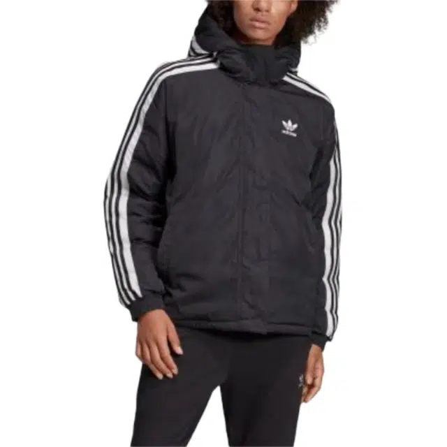 adidas originals Short Down Jacket Black Logo