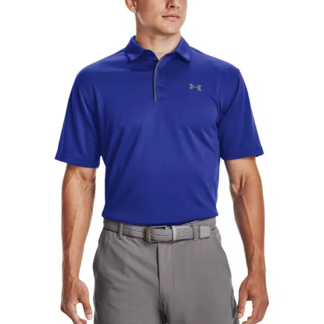 Under Armour Logo Polo Blue