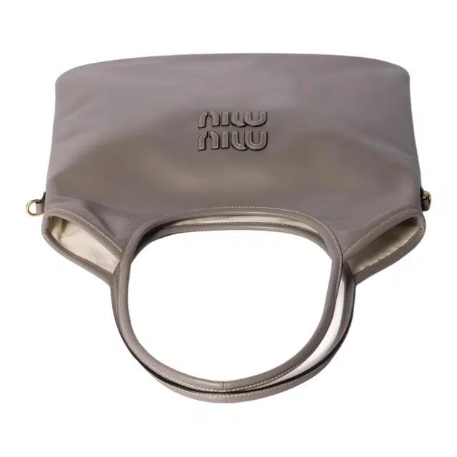 Miu Miu Ivy Tote Bag Gray