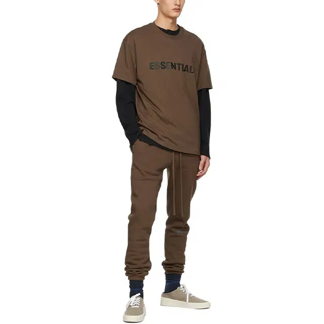 Fear of God Essentials FW20 Long Sleeve Brown