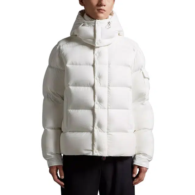 Moncler Vezere Short Down Jacket Logo