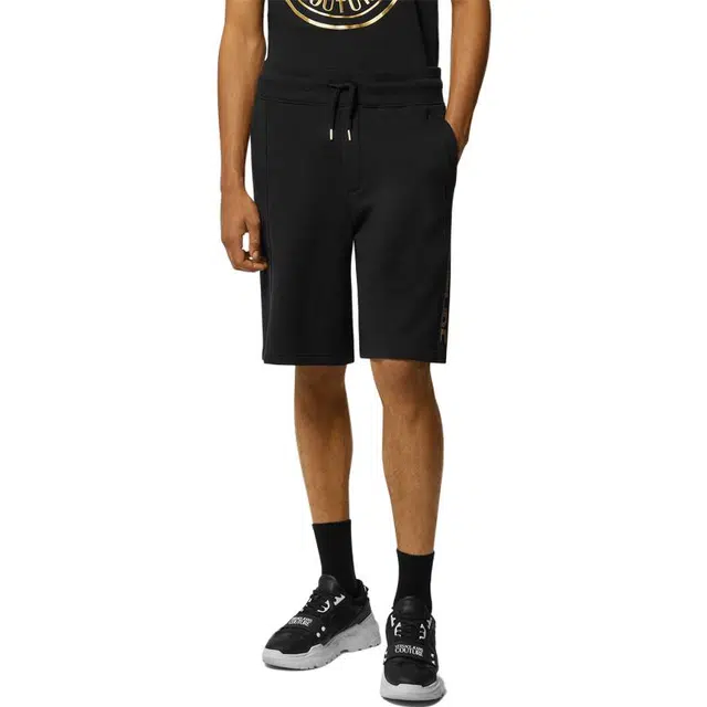 VERSACE Logo sweat shorts