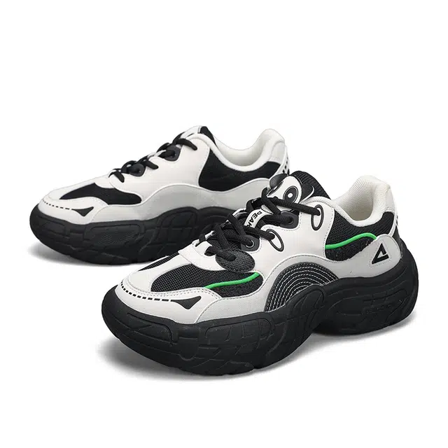 匹克 态极熊猫鞋 软弹百搭 减震增高耐磨防滑 低帮 生活休闲鞋 女款 乳白黑色