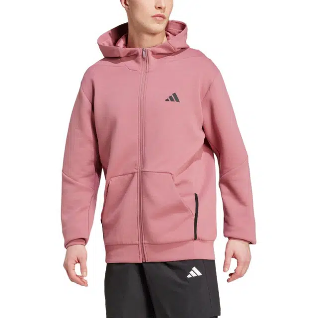 adidas AEROREADY FW24 TRAINING FULL-ZIP TRACK JACKET logo