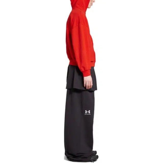 Balenciaga x Under Armour SS25 Logo Hoodie Red
