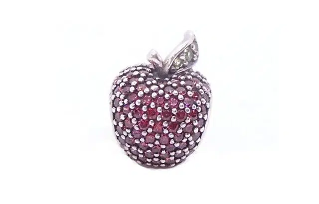 Pandora Red Zircon Apple Pendant