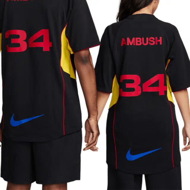 Nike x AMBUSH SS23 Football Jersey Black