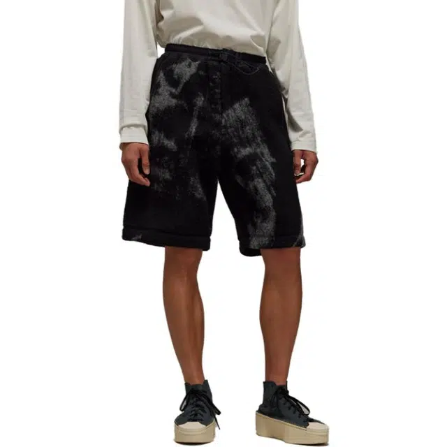 Y-3 FLEECE SHORTS