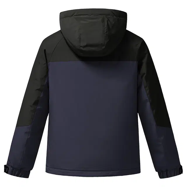 雅鹿 【许凯代言】 户外运动山系中长款加厚防寒防泼水冲锋衣外套羽绒服 男女同款