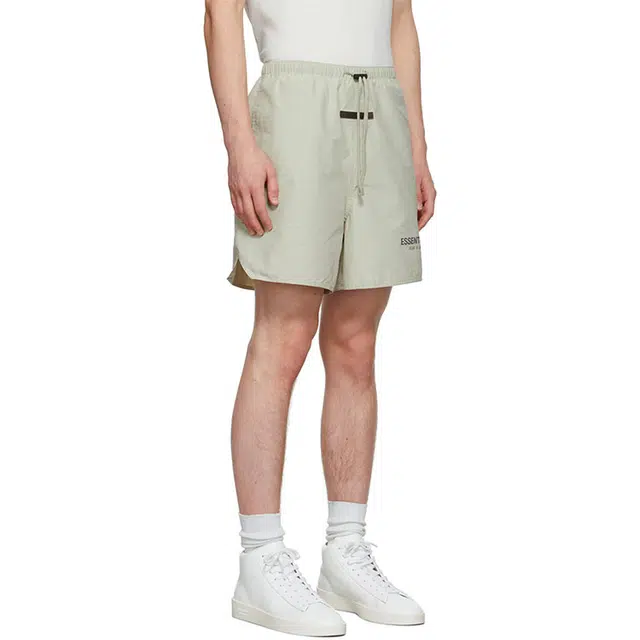 Fear of God Essentials Volley Shorts Green/Concrete