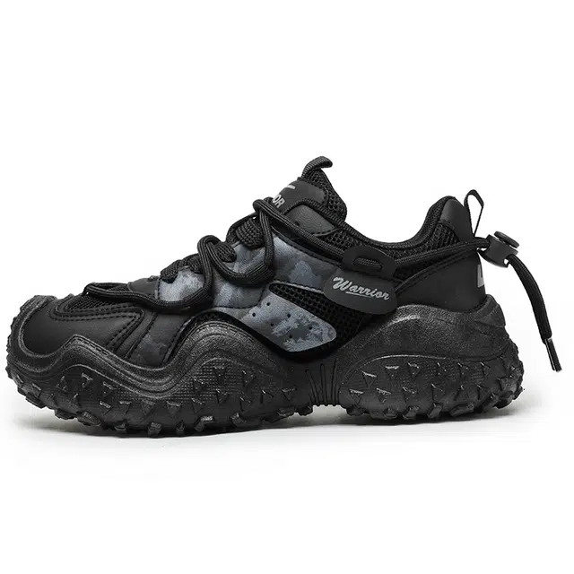 Warrior Black Slip-On