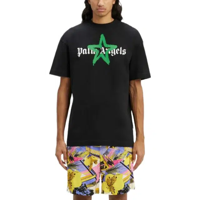 Palm Angels Spray Paint Star T-Shirt