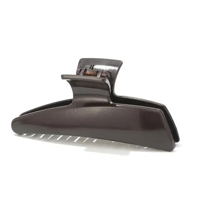 如花梦 甜酷风不规则梯形发饰 日常通勤大号发量多盘发后脑勺鲨鱼夹 塑料 发夹 女款