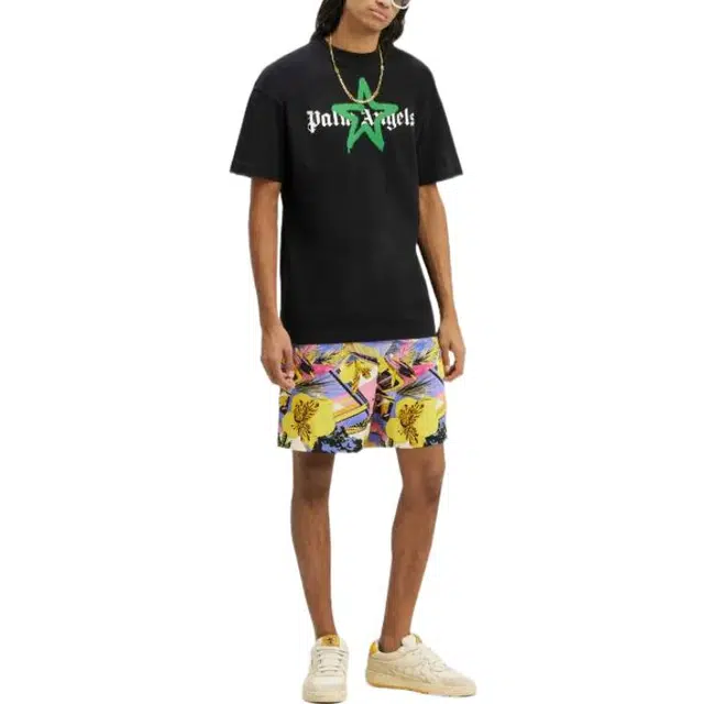 Palm Angels Spray Paint Star T-Shirt