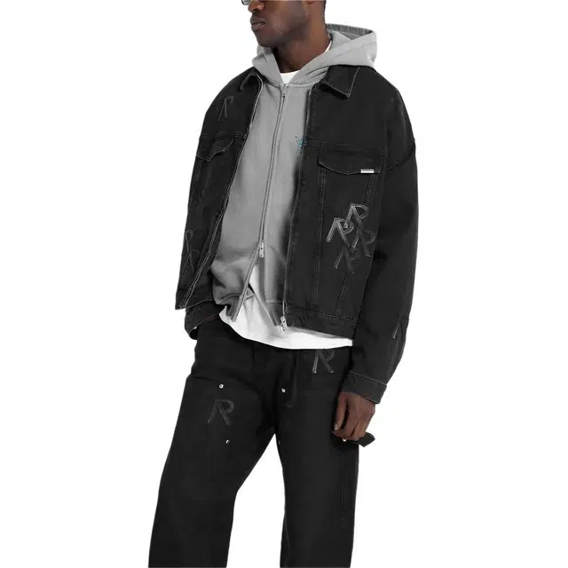 REPRESENT R4 Initial Denim Jacket