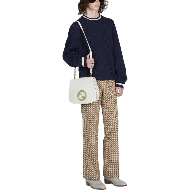 Gucci FW22 Wool Sweater Navy