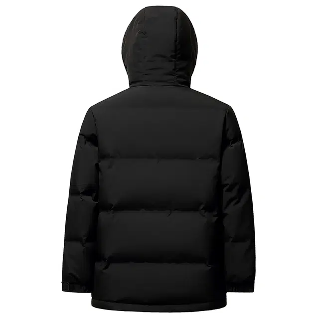 雅鹿 户外防风连帽加厚保暖长袖羽绒服 男女同款