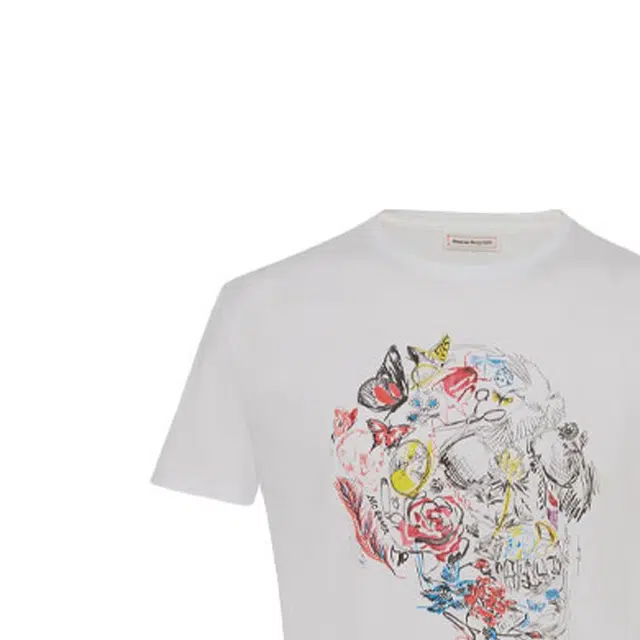 Alexander McQueen Skull Print T-Shirt SS22