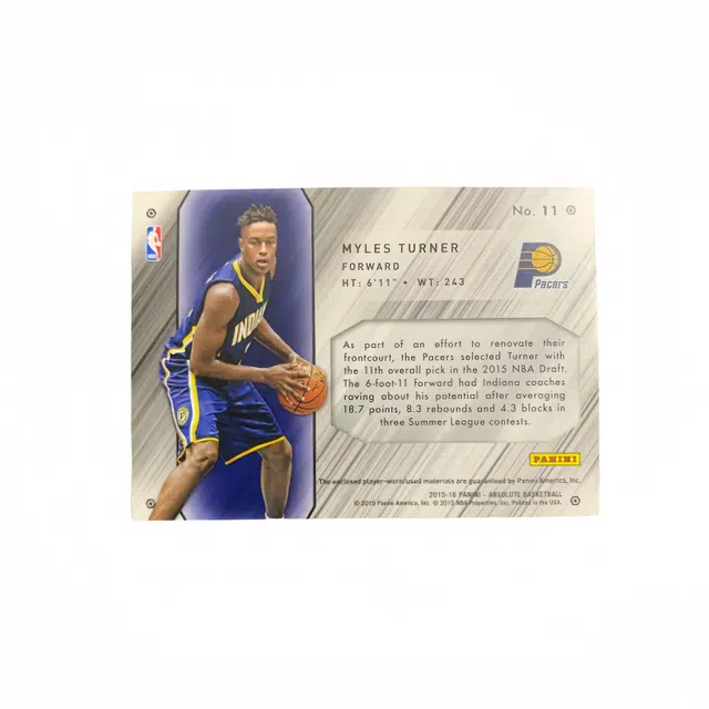 PANINI 2015-16 RC Patch 1025