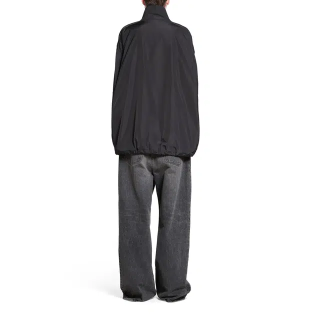 Balenciaga FW23 Zip-Up Jacket In Black