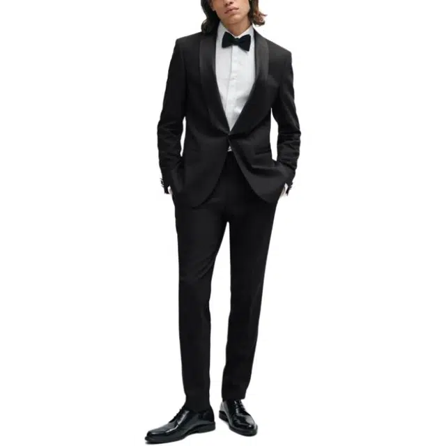 HUGO BOSS Slim-Fit Evening Suit In Stretch Twill