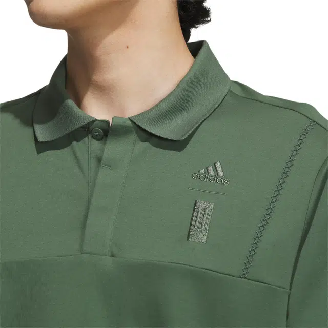 adidas Wuji Premium Polo Shirt Short LogoPolo