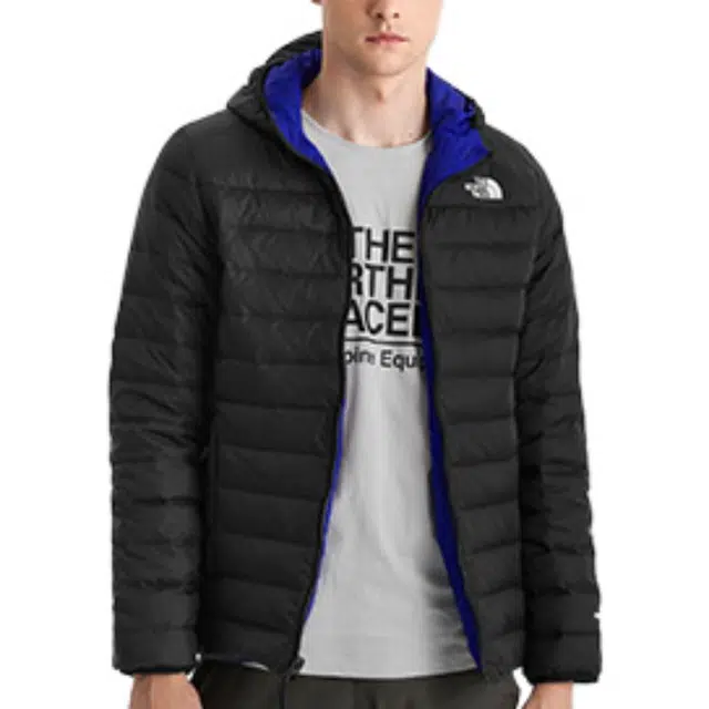 The North Face Logo Zip Hoodie Black