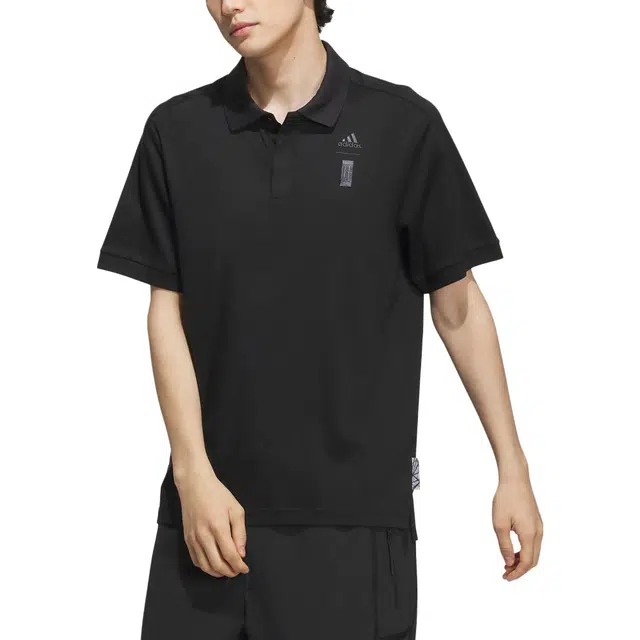 adidas Wuji Premium Polo Shirt Short LogoPolo