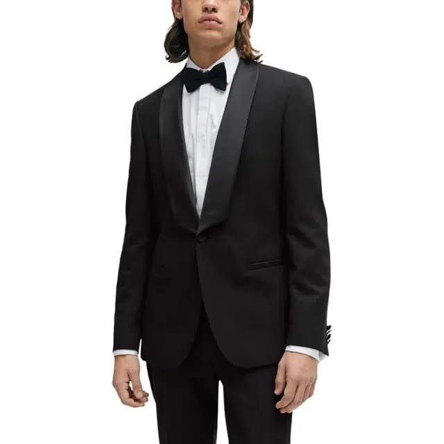 HUGO BOSS Slim-Fit Evening Suit In Stretch Twill