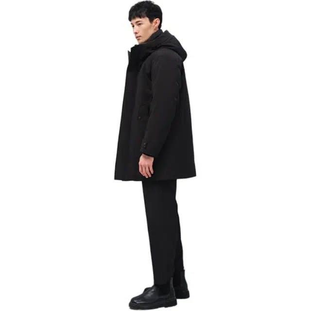 坦博尔 净面休闲商务外套羽绒服 男款