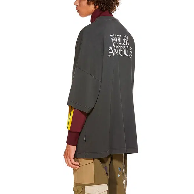 Palm Angels x Smiley SS21 T-Shirt Washed Black